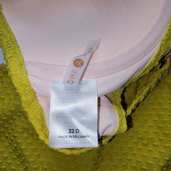 Shade & Shore Mustard Yellow Bikini Swimsuit Set - Picture 10 of 10